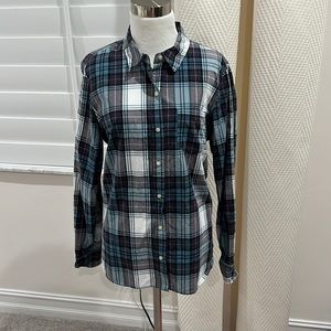 GAP Plaid cotton button down